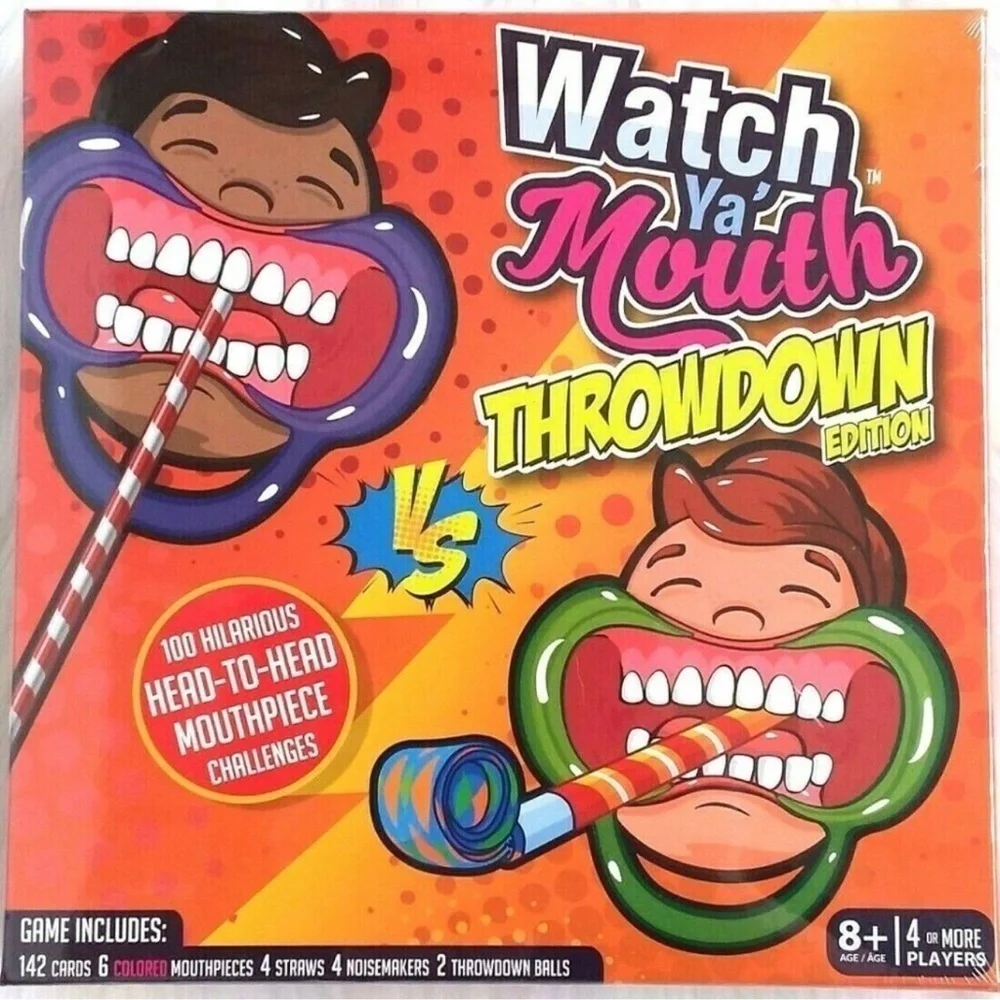 Brand New Sealed Watch Ya' Mouth Throwdown Edition Game